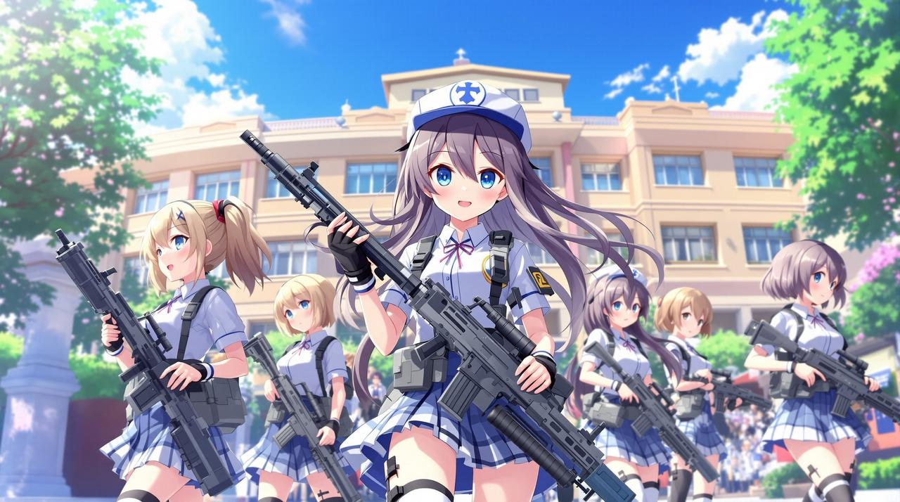 天天射影院 蔚蓝档案 动画版 - 基沃托斯学园都市的日常与非日常，少女们的青春与战斗物语。