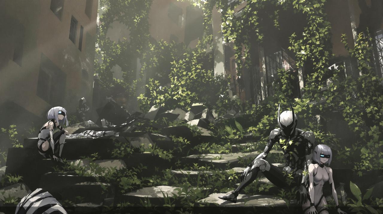 天天射影院 尼尔：机械纪元 动画版 - 2B与9S在废墟世界中执行任务，人类与机械生命体的命运交织。